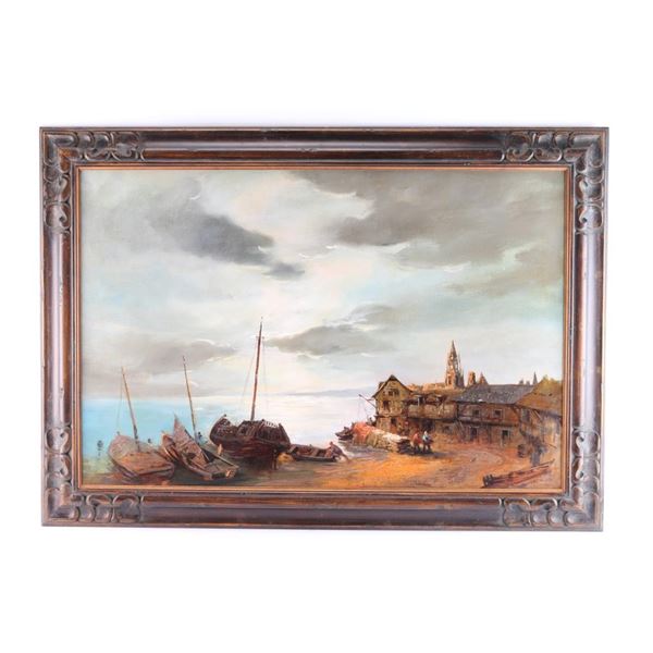 Impressive Original Oil Painting on Canvas.