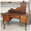Image 1 : Antique Two-Piece Desk.