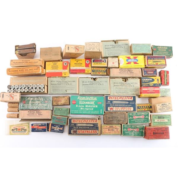 Large Box Lot of Vintage Ammo & Loading Tools