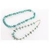 Image 2 : Lot of 2 Turquoise Nugget Necklaces.