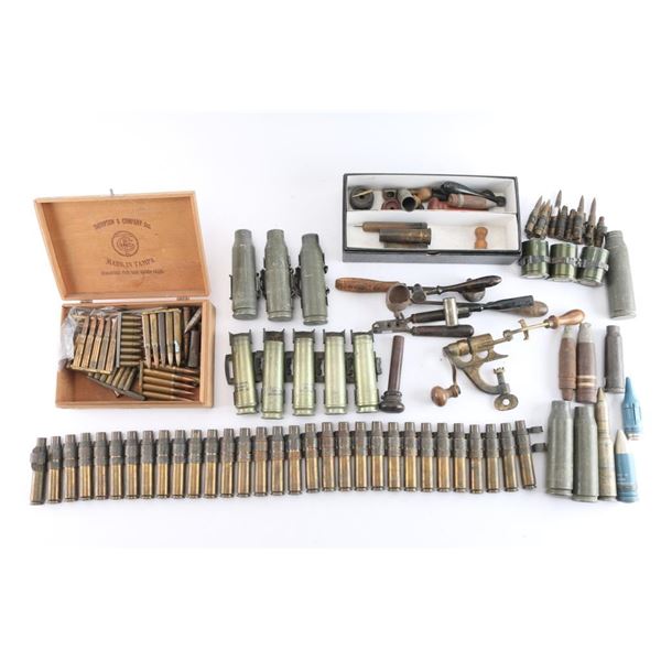 Lot of Military MG Shells & Projectiles