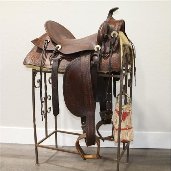 Vintage Mexican Saddle.