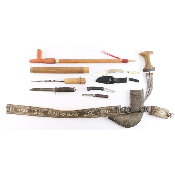 Lot of Knives and More.