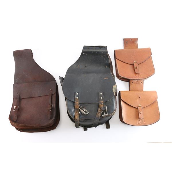 Lot of 3 Sets of Saddle Bags.