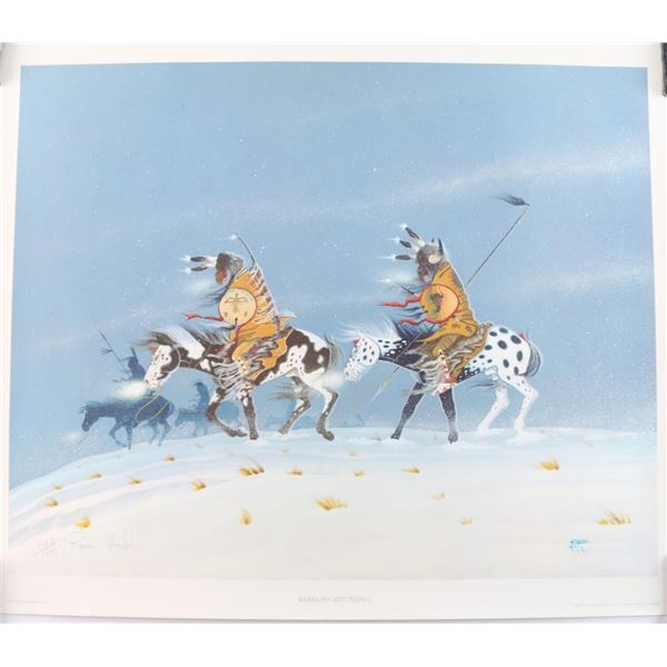 Signed & Numbered Print by Rance Hood.