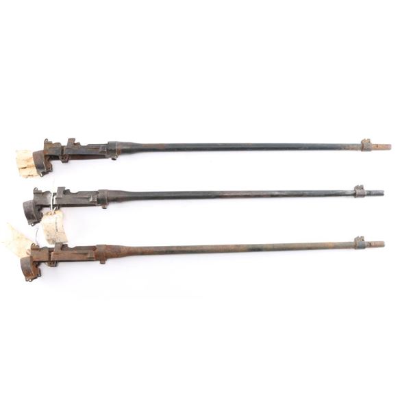 Lot of 3 No. 4 Barreled Receivers