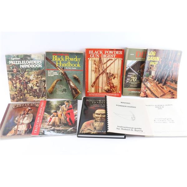 Mega Lot of Black Powder Muzzle Loader Books