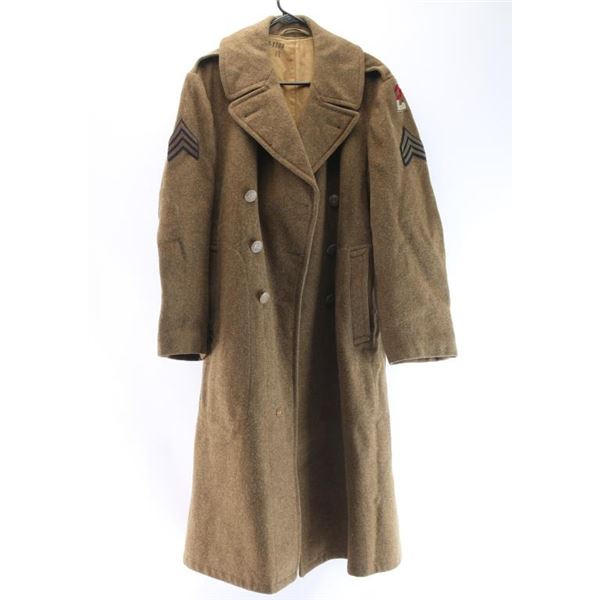 WW2 U.S. Army Winter Coat.