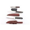 Image 1 : Lot of 3 Kevin Johnson Knives