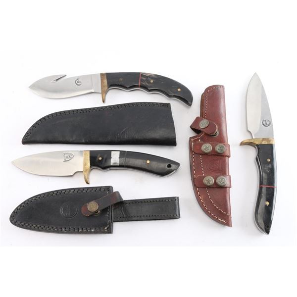 Lot of 3 Kevin Johnson Knives.