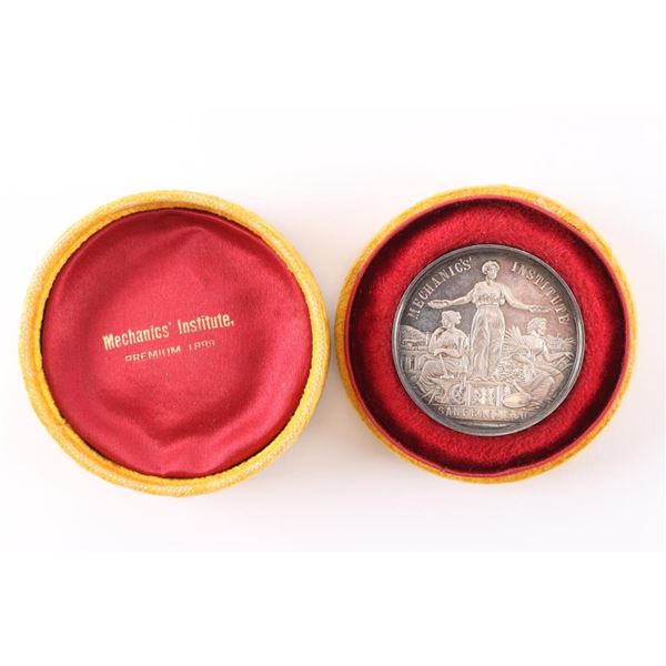 1889 Mechanics Institute Commemorative Coin.