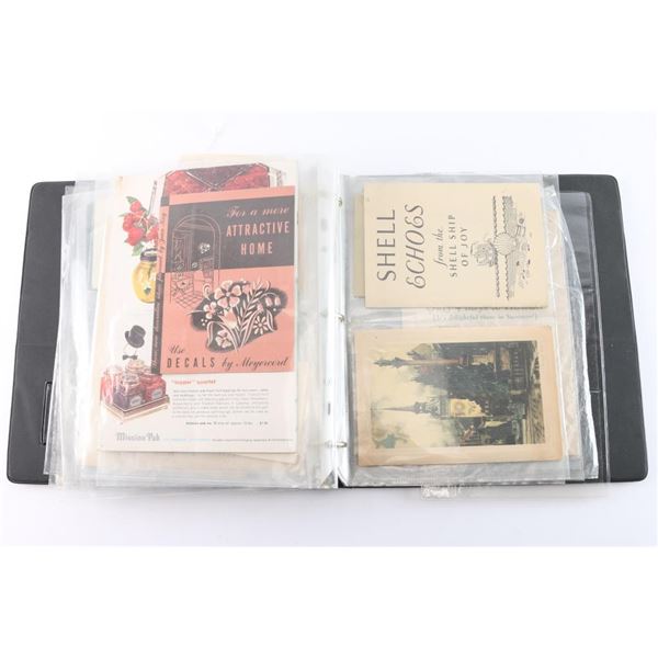 Lot of Paper Collectibles.