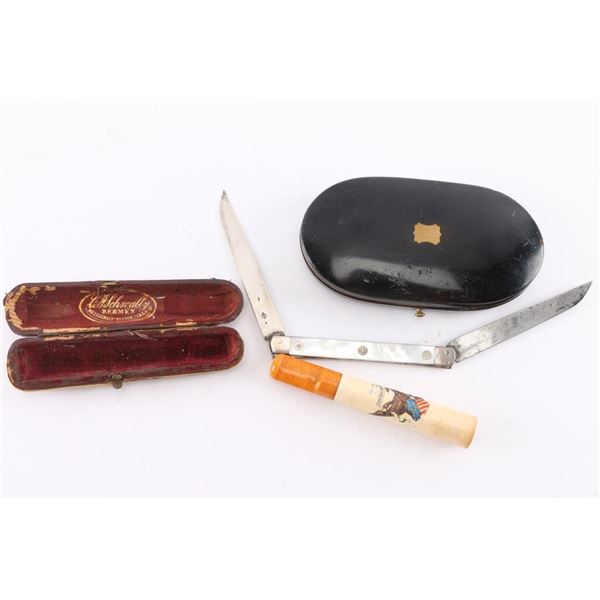 Antique Duck Call & Pocket Knife.