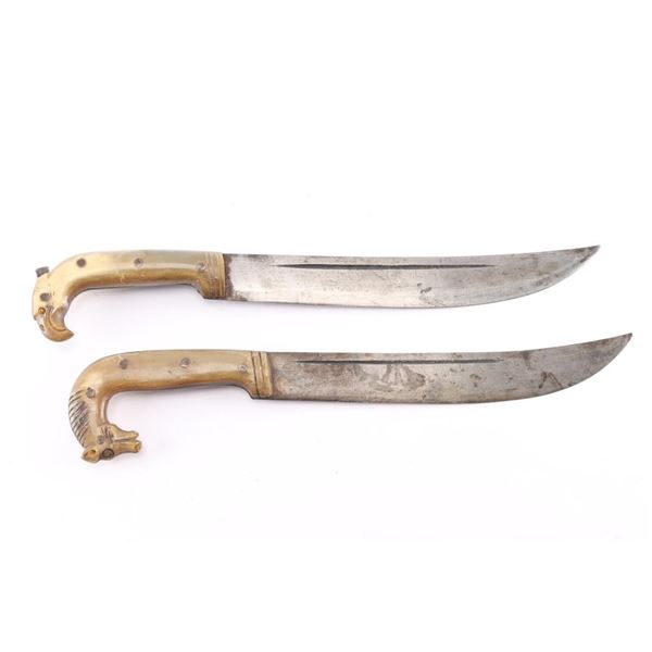 Lot of 2 Aged Knives.