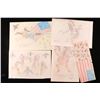 Image 1 : 5 Ledger Drawings by Sam Lomo.