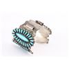 Image 1 : Large Navajo Watchband Cuff.