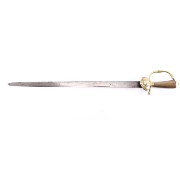 German 18th Century Hunting Cutlass.