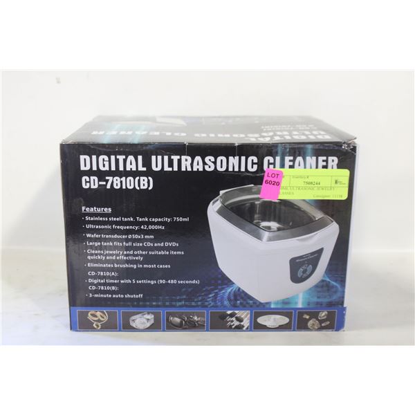 750ML ULTRASONIC JEWELRY / GLASSES