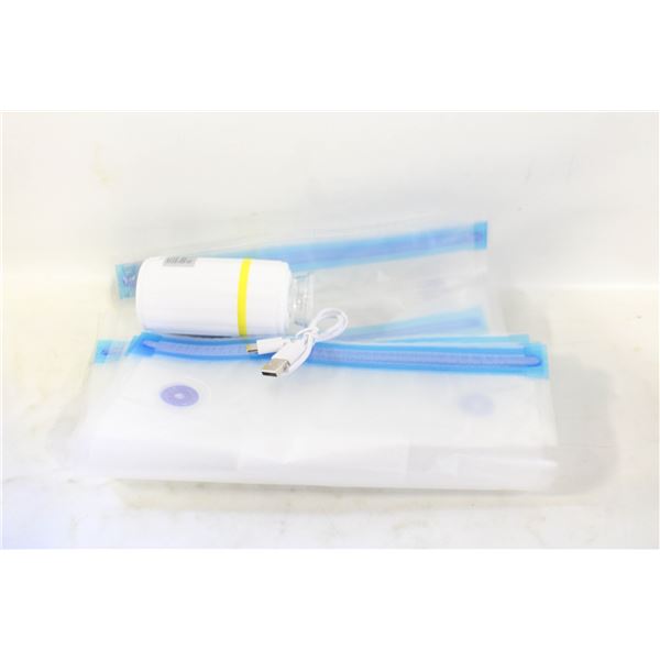 NEW PORTABLE VACUUM SEALED WITH BAGS