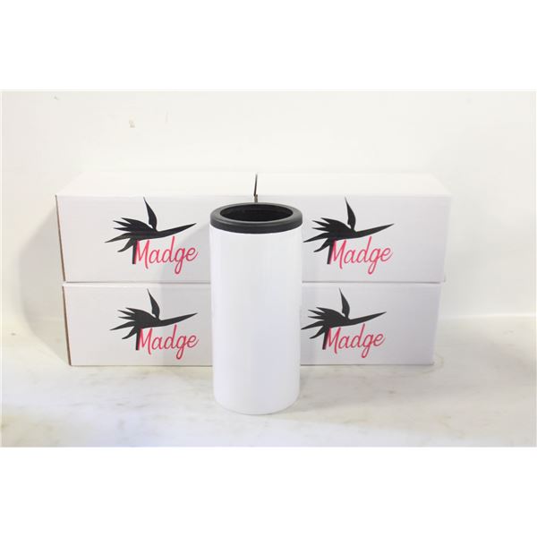 (5) NEW MADGE SKINNY CAN COOLERS