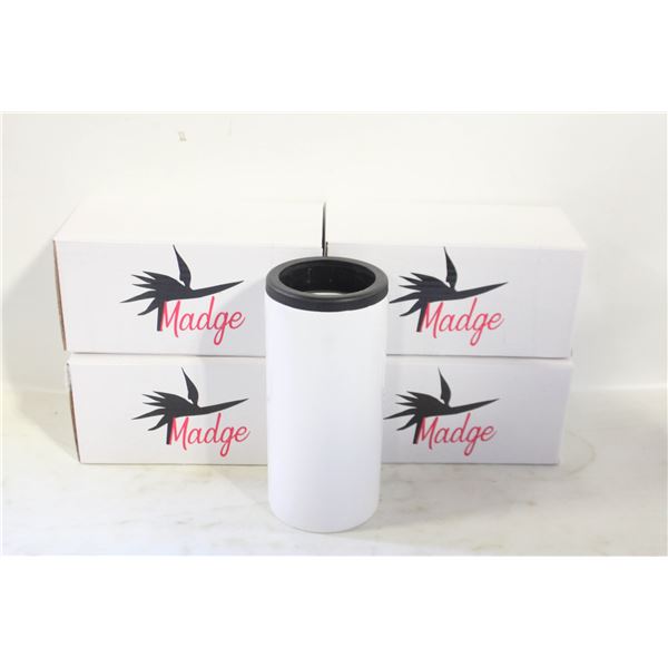 (5) NEW MADGE SKINNY CAN COOLERS