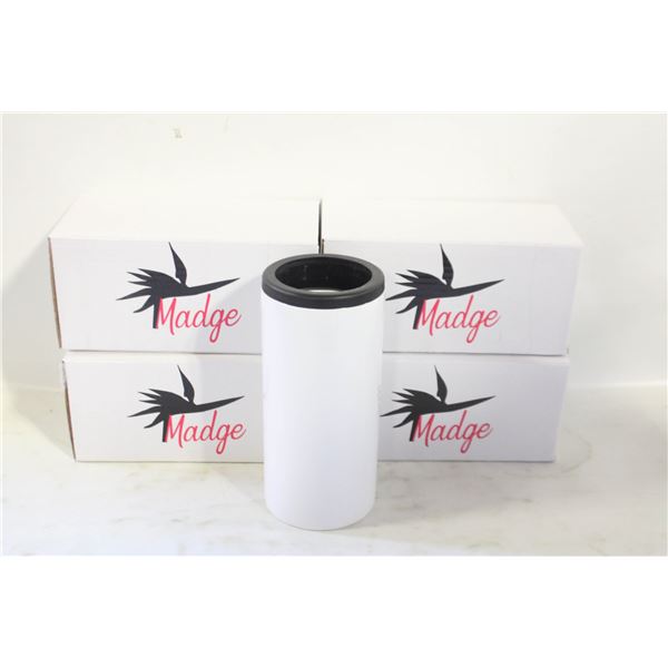 (5) NEW MADGE SKINNY CAN COOLERS