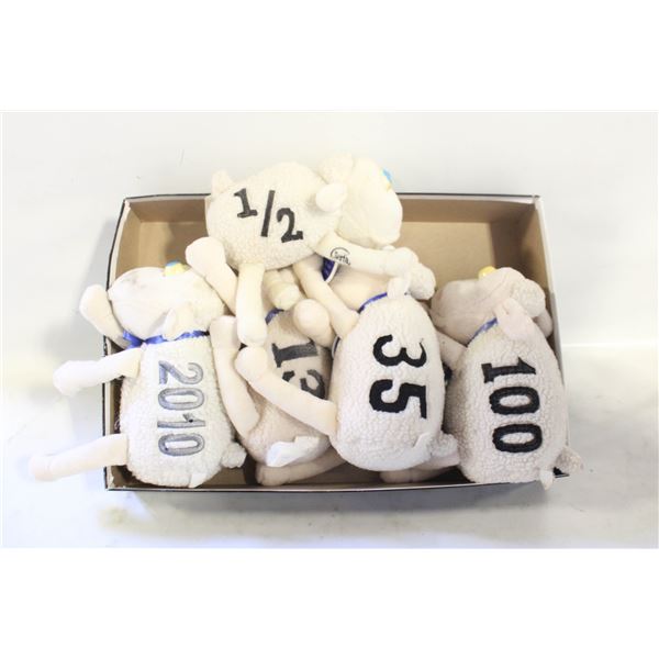 VINTAGE SERTA COUNTING PLUSH SHEEP, COLLECTORS