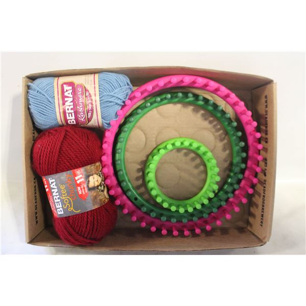 YARN & KNITTING LOOMS