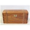 Image 1 : WOOD CHEST CIGAR BOX WITH LOCK, LA FLOR DE