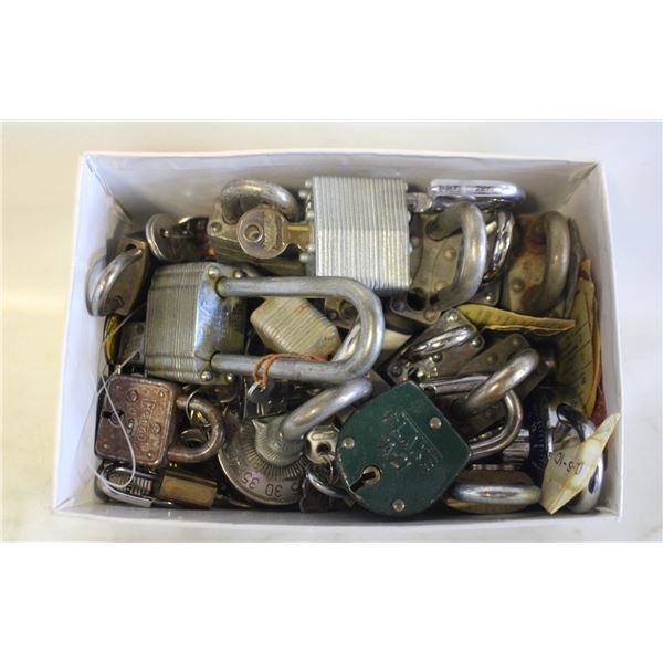 PADLOCKS/COMBINATION LOCKS- ASSORTED