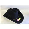 Image 1 : COWBOY HAT - WESTERN CATTLEMAN BLACK COWBOY HAT