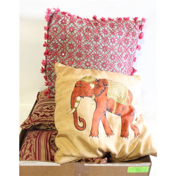 VINTAGE DECORATIVE PILLOWS ASSORTED