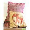 Image 1 : VINTAGE DECORATIVE PILLOWS ASSORTED