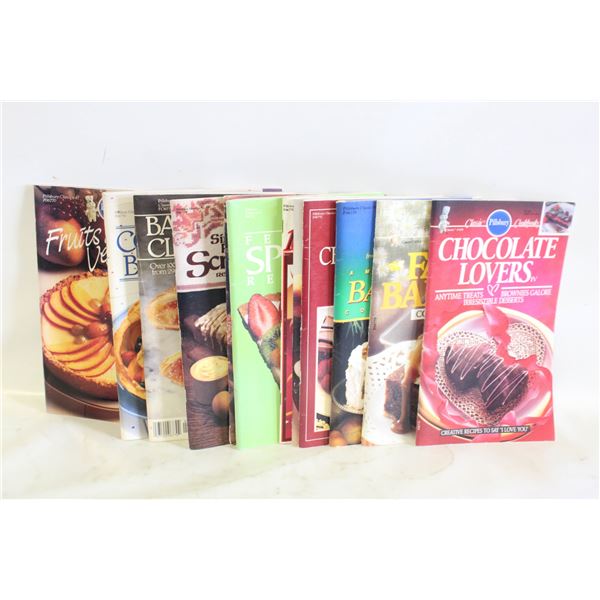 VINTAGE PILLSBURY COOKBOOKS ASSORTED
