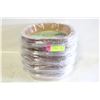 Image 1 : LOT OF 5 AIR FRYER PAPER LINERS 8" SQUARE