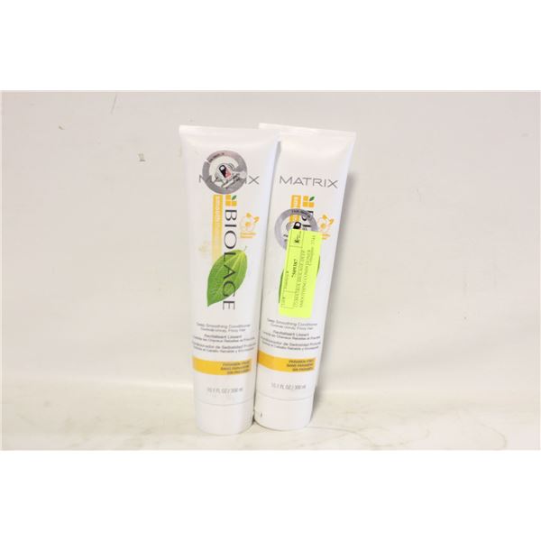 (2) MATRIX BIOLAGE DEEP SMOOTHING CONDITIONER