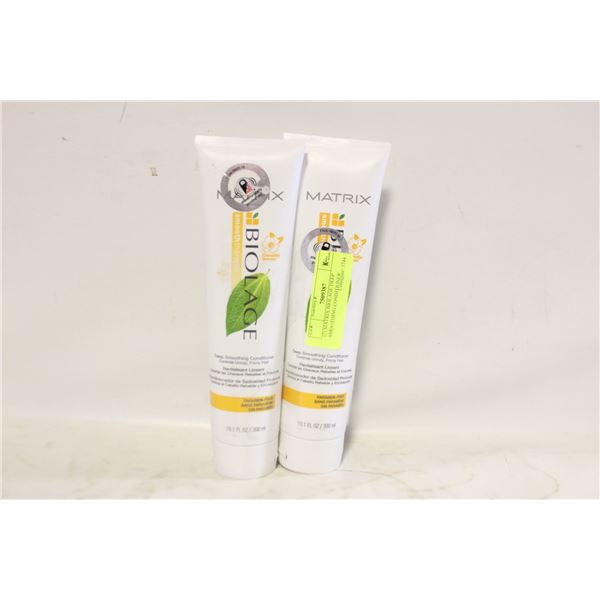 (2) MATRIX BIOLAGE DEEP SMOOTHING CONDITIONER
