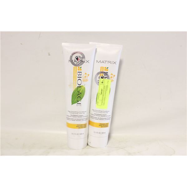 (2) MATRIX BIOLAGE DEEP SMOOTHING CONDITIONER