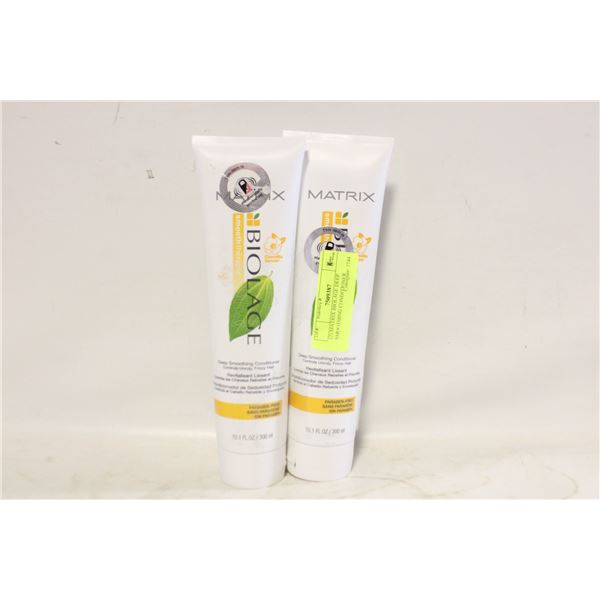 (2) MATRIX BIOLAGE DEEP SMOOTHING CONDITIONER