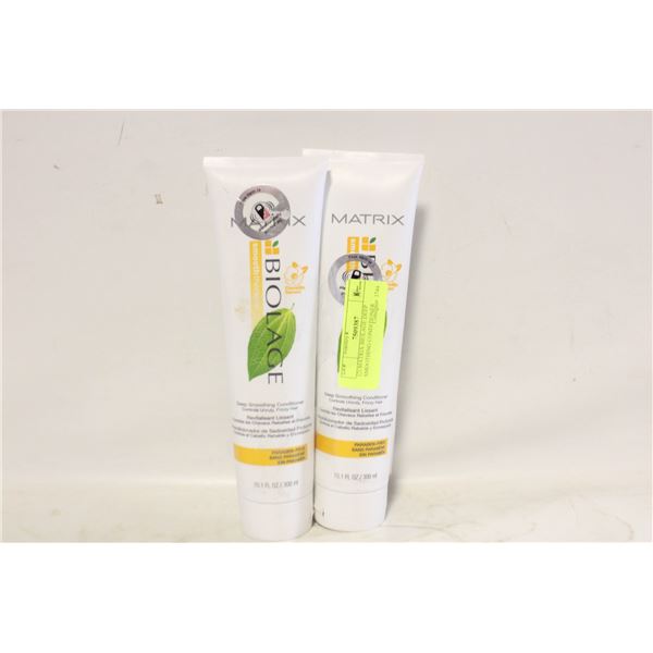 (2) MATRIX BIOLAGE DEEP SMOOTHING CONDITIONER