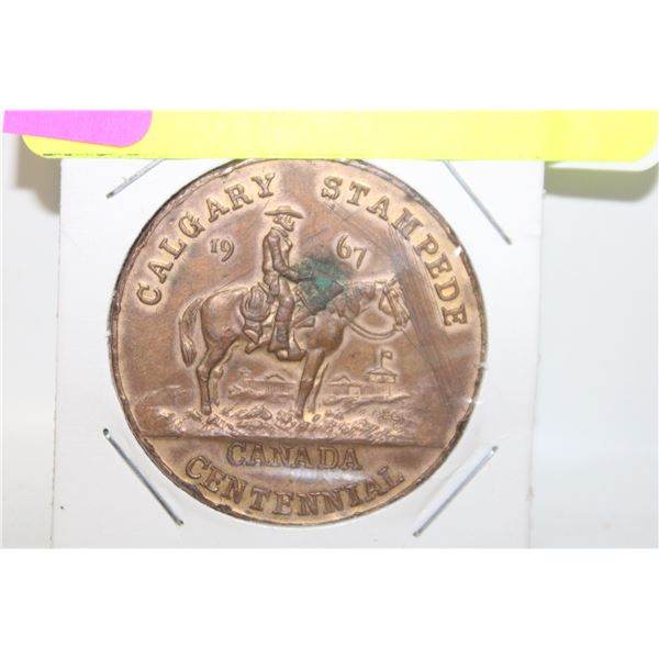 1967 CALGARY STAMPEDE CENTENNIAL