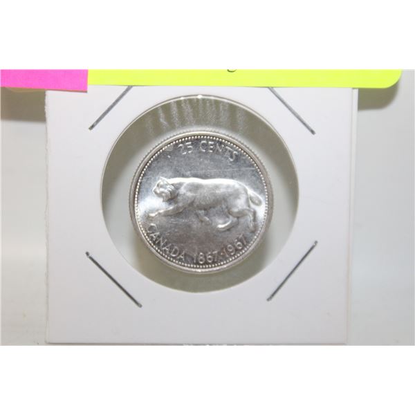 25 CENT SILVER CANADA COIN