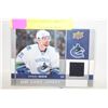 Image 1 : 2009 DANIEL SEDIN JERSEY CARD