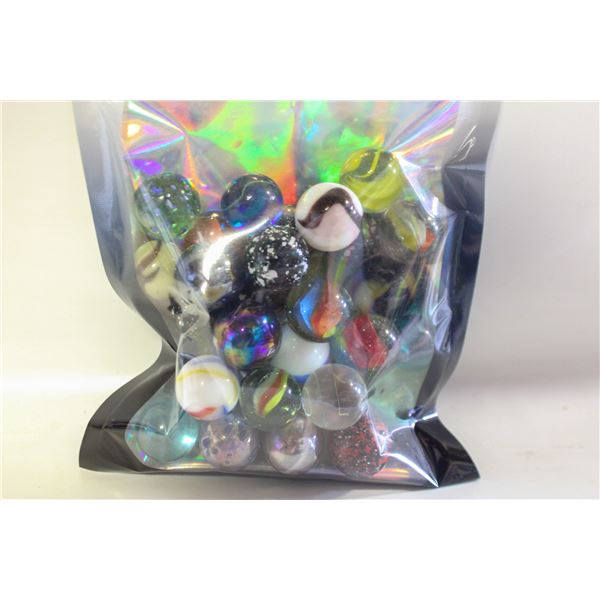 BAG OF ESTATE MARBLES