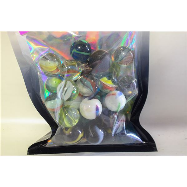 BAG OF ESTATE MARBLES
