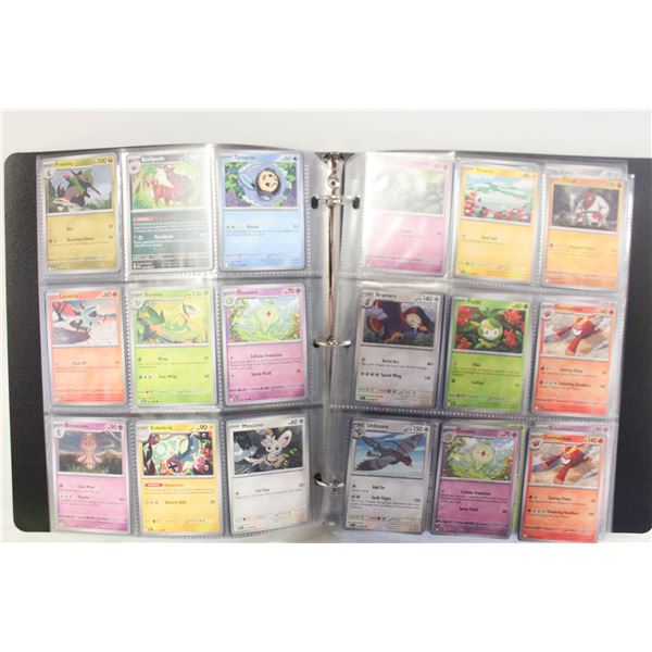 BINDER OF POKEMON CARDS