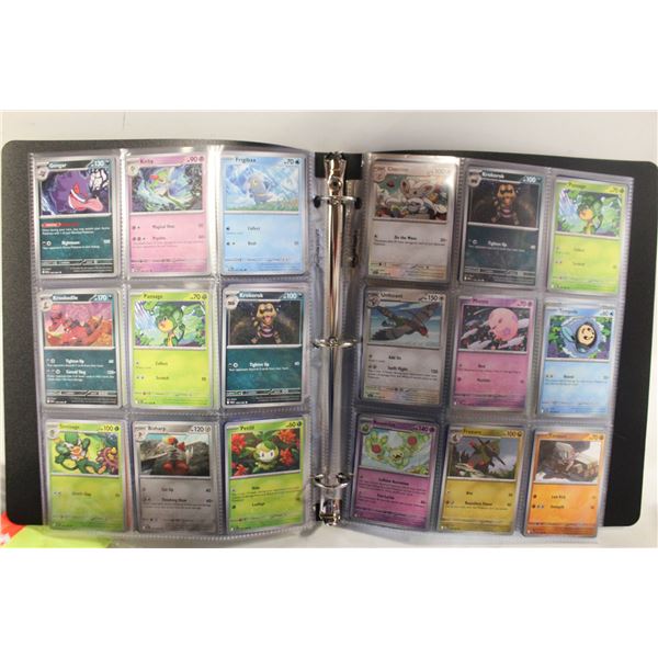 BINDER OF POKEMON CARDS