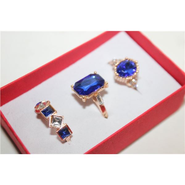 NEW 3PCS/SET RING SET SZ7