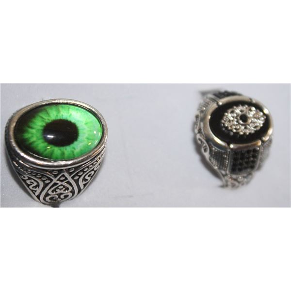 NEW 2PCS/SET RING SET SZ11