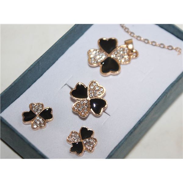 NEW NECKLACE AND RING WITH EARRINGS